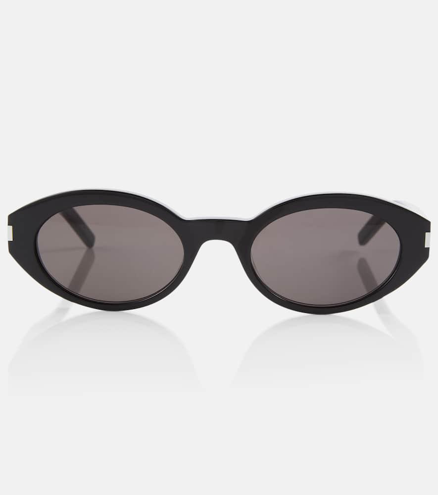 saint laurent oval sunglasses