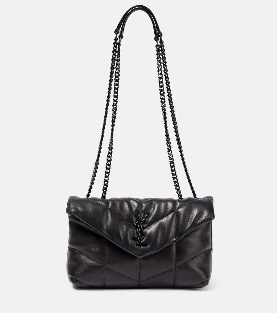 saint laurent puffer toy leather shoulder bag