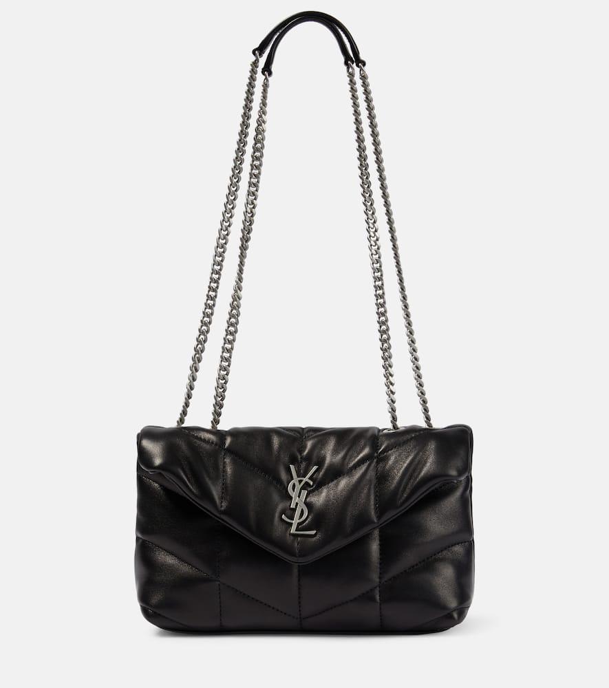 saint laurent puffer toy leather shoulder bag