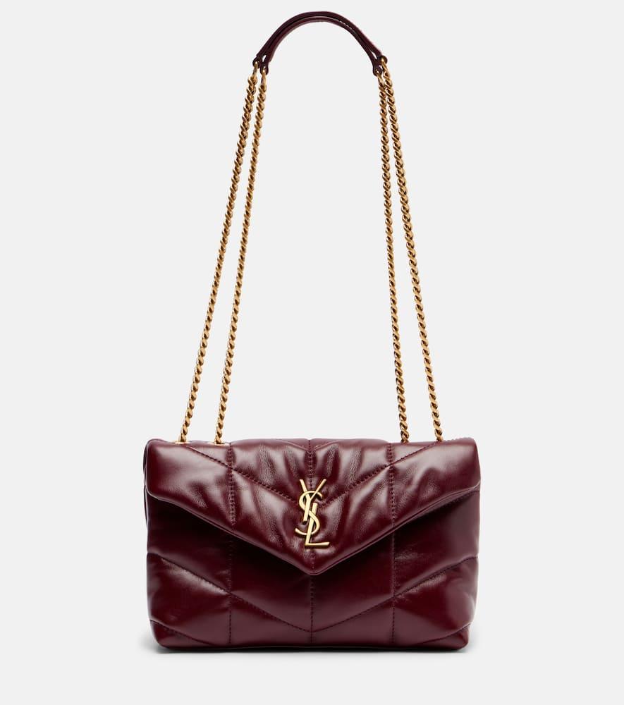saint laurent puffer toy leather shoulder bag