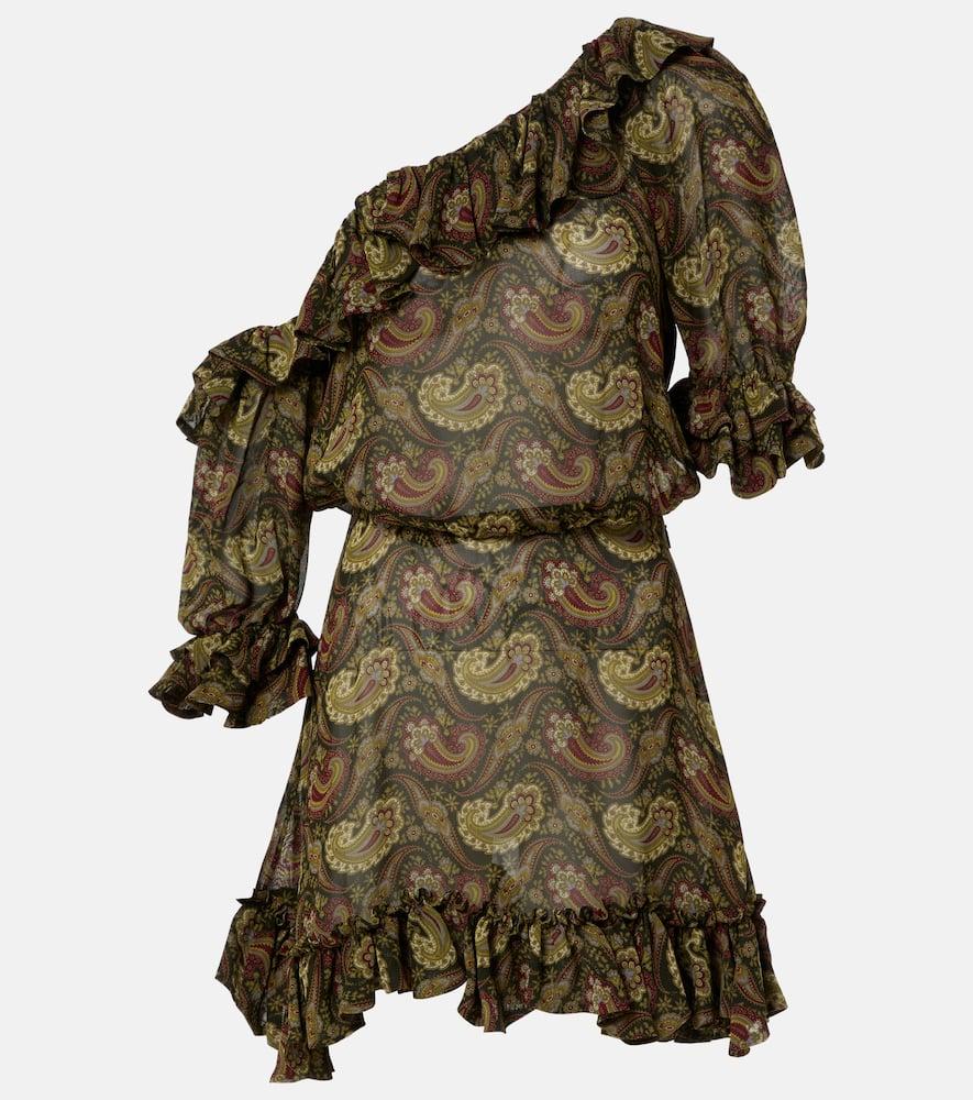 saint laurent ruffled one