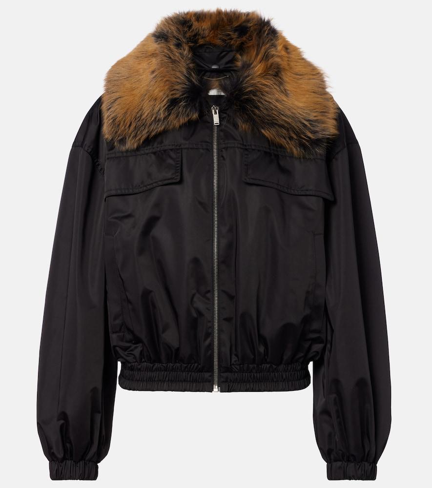 saint laurent shearling