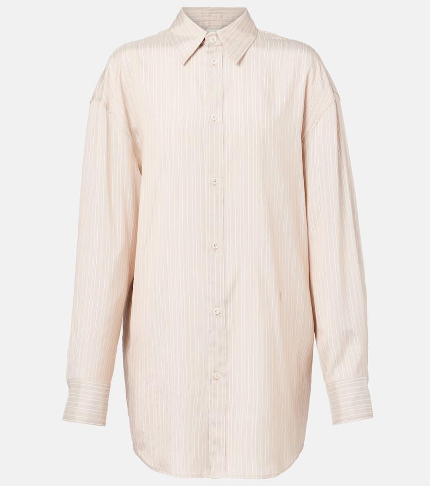 saint laurent silk shirt