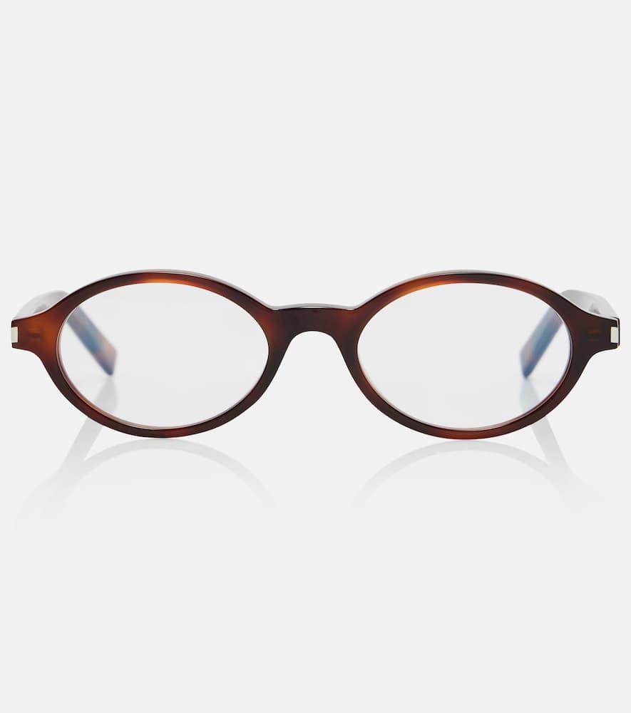 saint laurent sl 751 jeanne oval glasses
