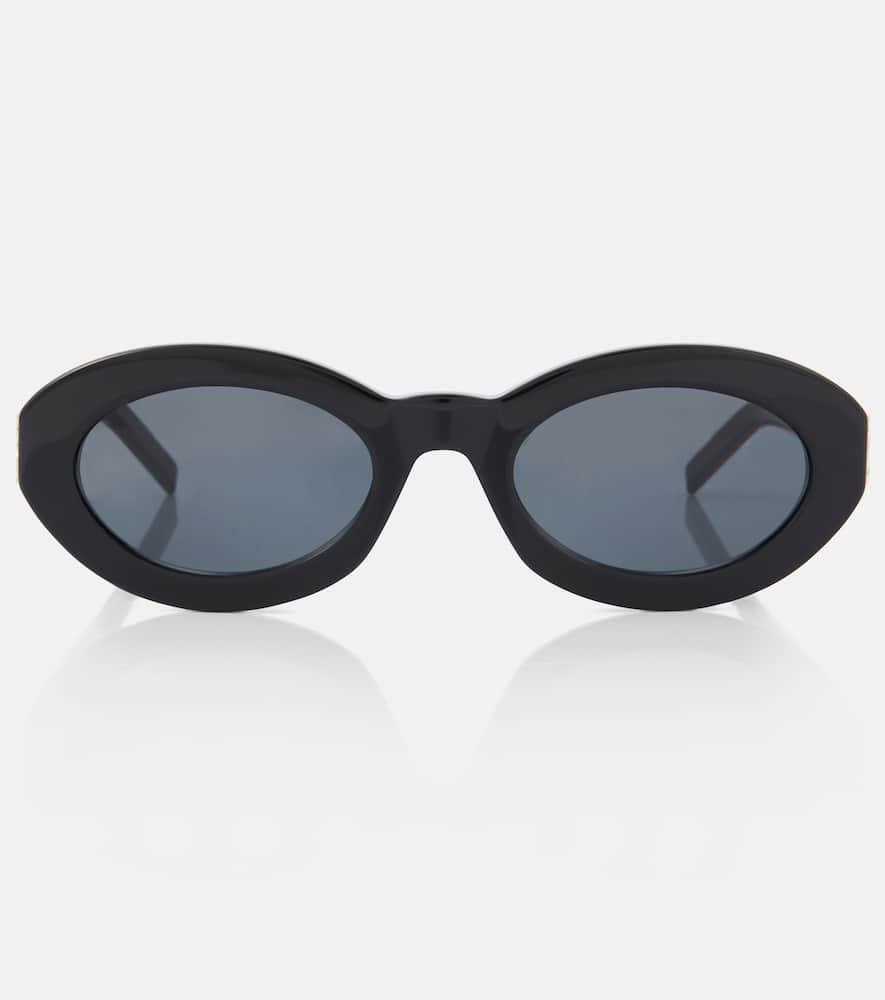 saint laurent sl m136 oval sunglasses