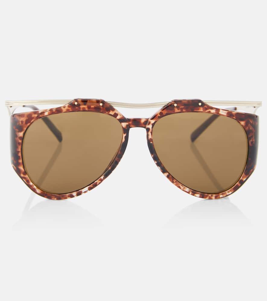 saint laurent sl m137 amelia aviator sunglasses