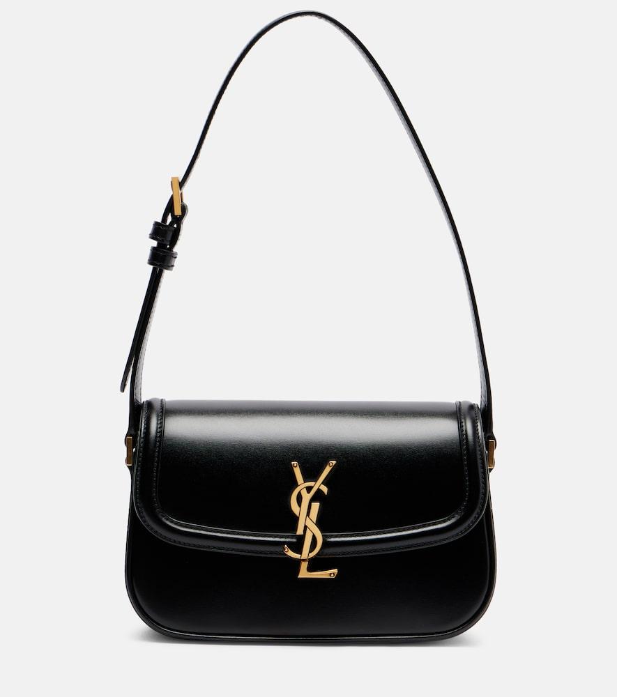 saint laurent solferino mini leather shoulder bag