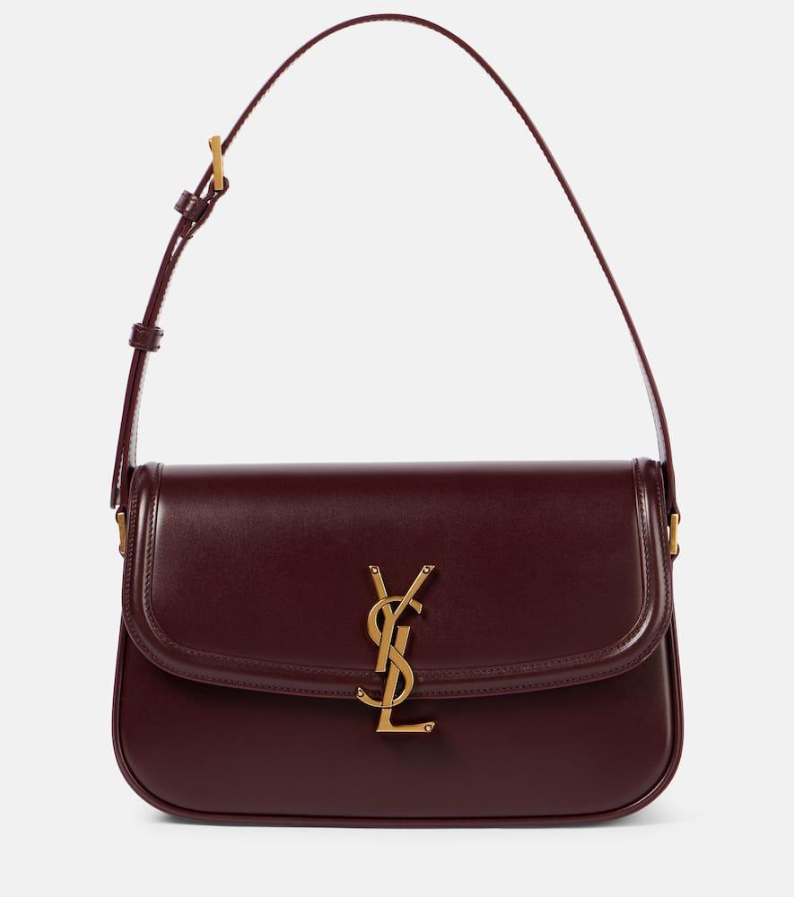 saint laurent solferino small leather shoulder bag