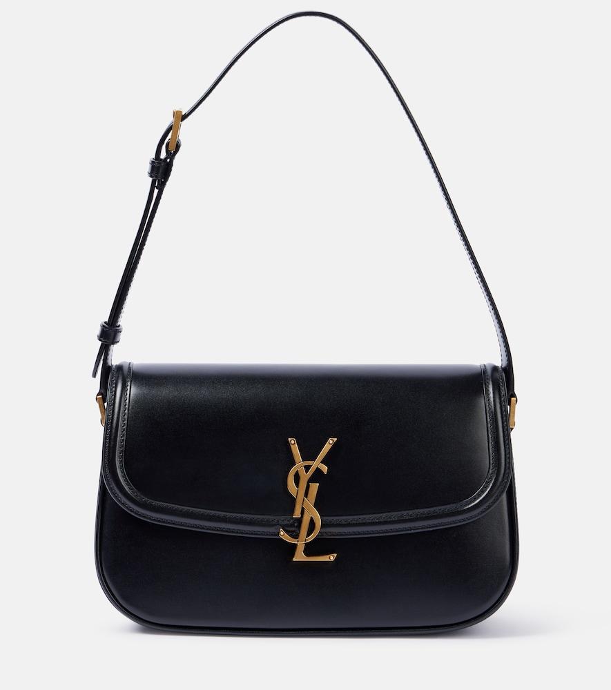 saint laurent solferino small leather shoulder bag
