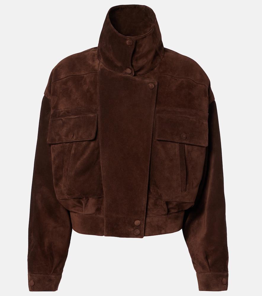 saint laurent suede jacket