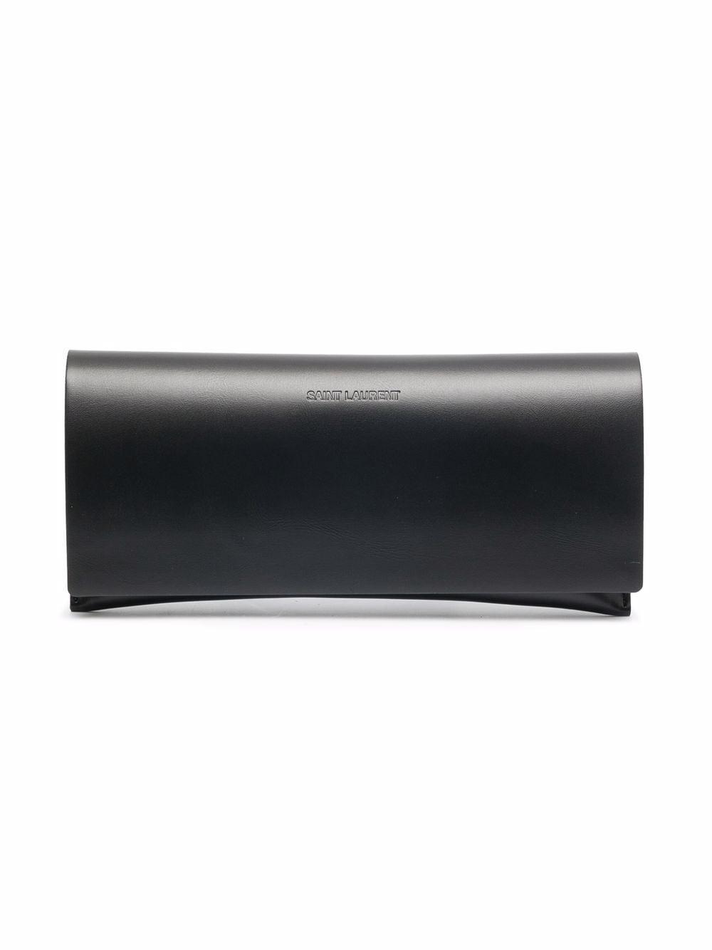 saint laurent sunglasses black acetate - women