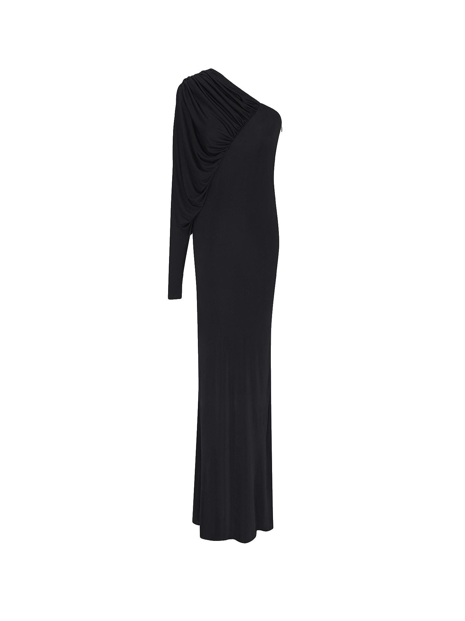saint laurent sustainable viscose dress