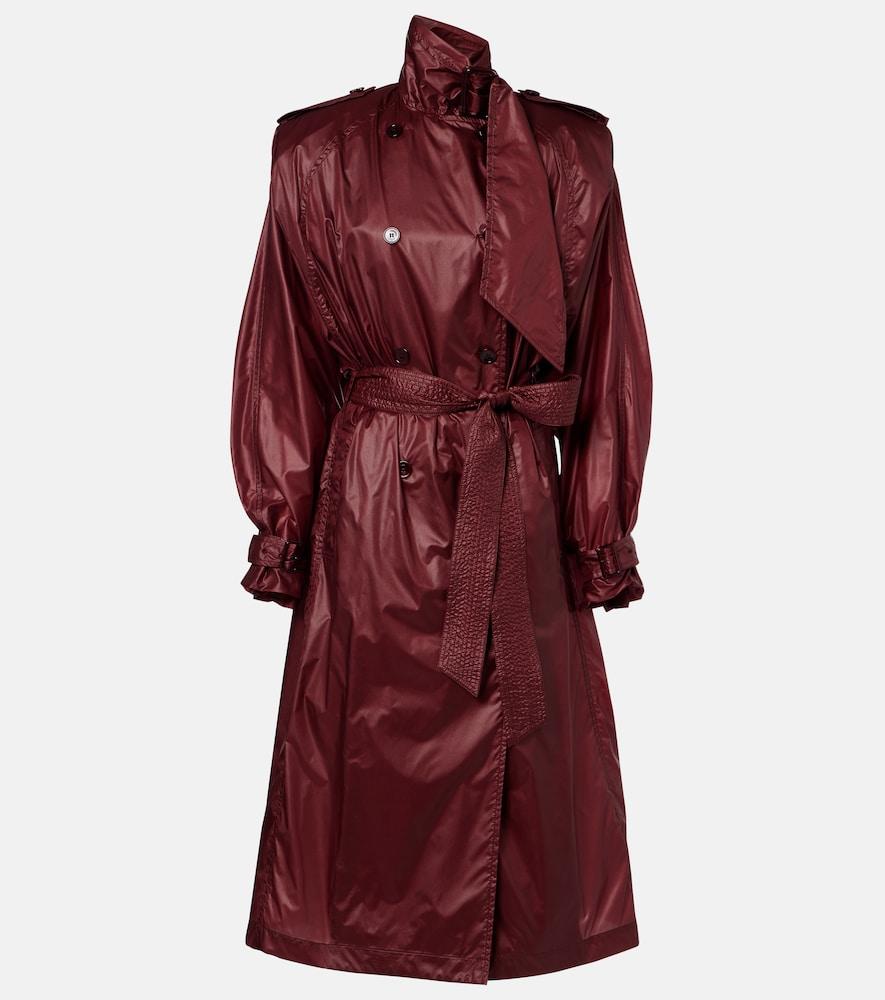 saint laurent technical trench coat