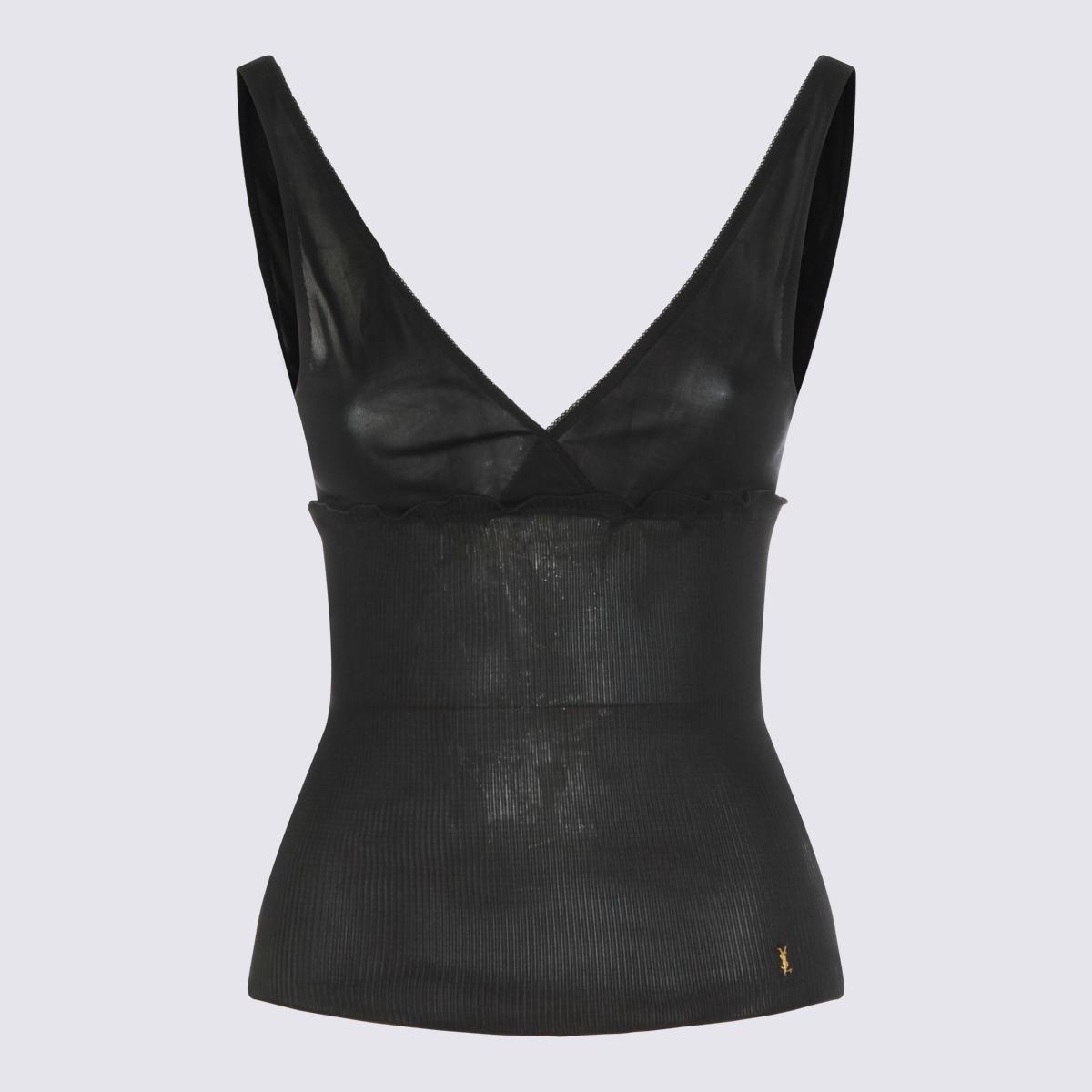 saint laurent top black _si - women