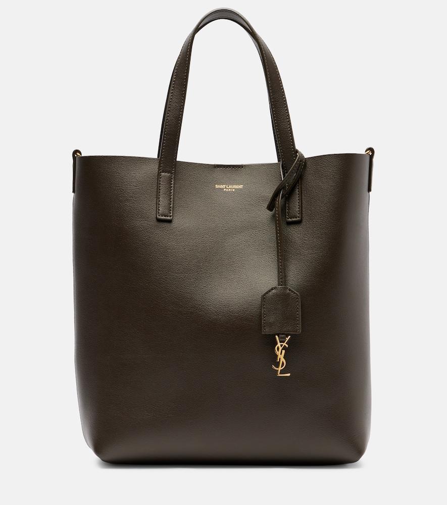 saint laurent toy shopping n/s leather tote bag