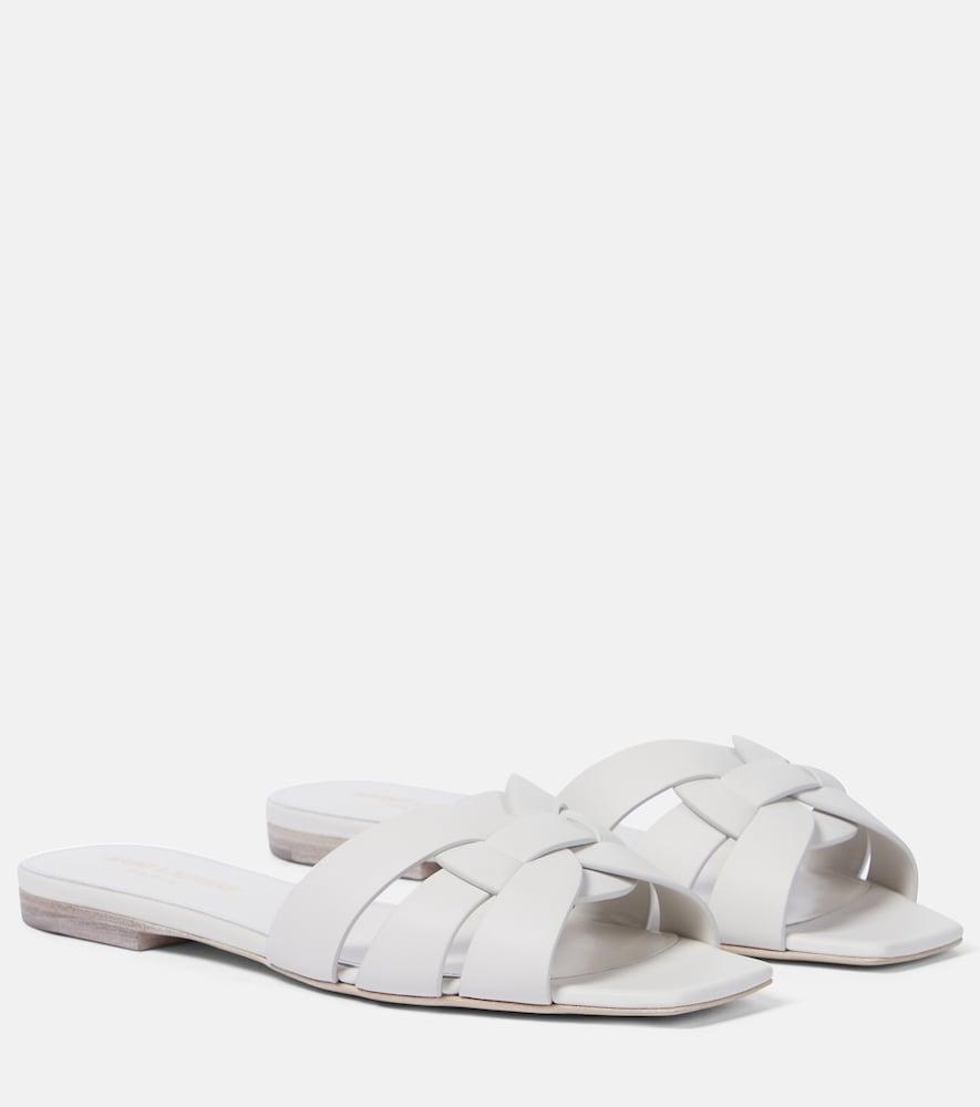 saint laurent tribute leather sandals
