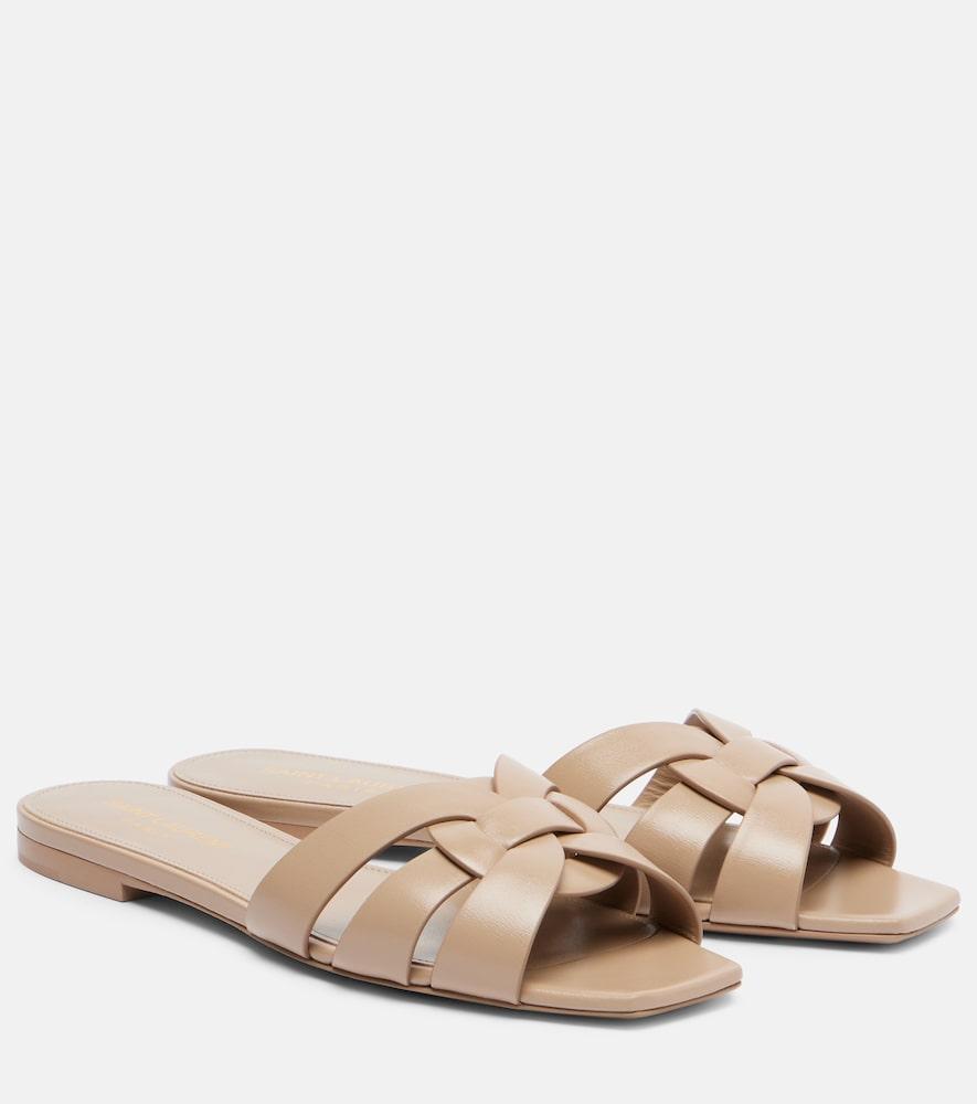 saint laurent tribute nu pieds 05 leather sandals