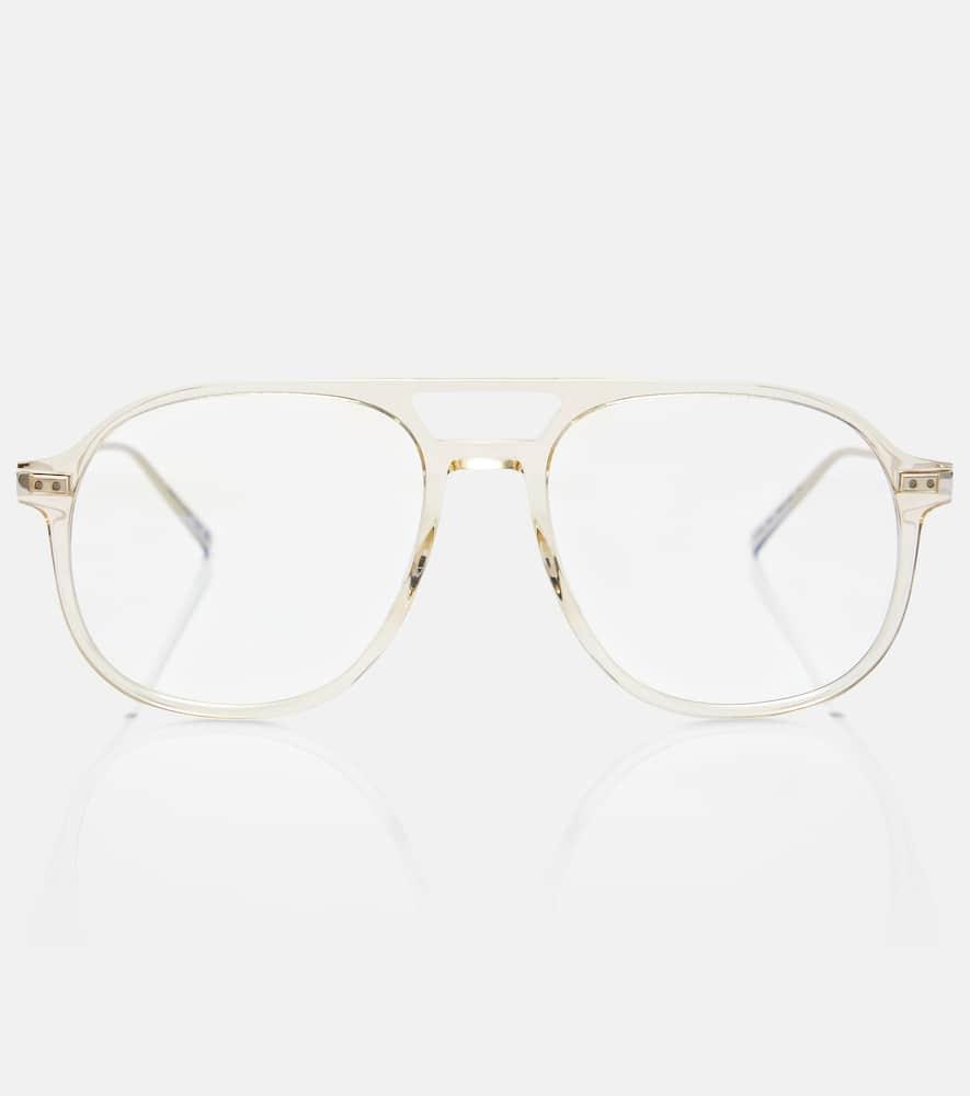 saint laurent ultra leger aviator sunglasses