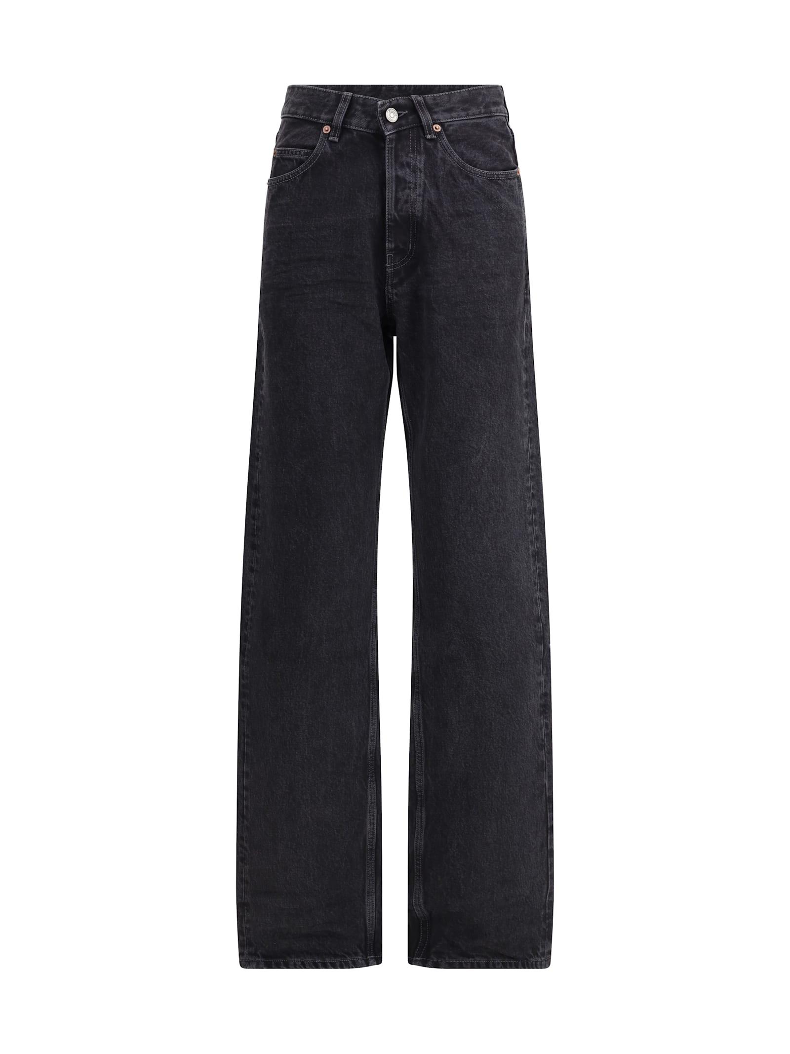 saint laurent v-waist jeans