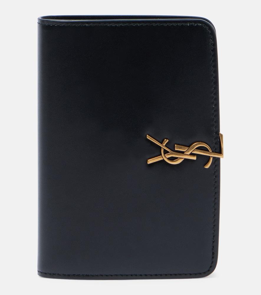saint laurent voltaire cassandre leather card holder