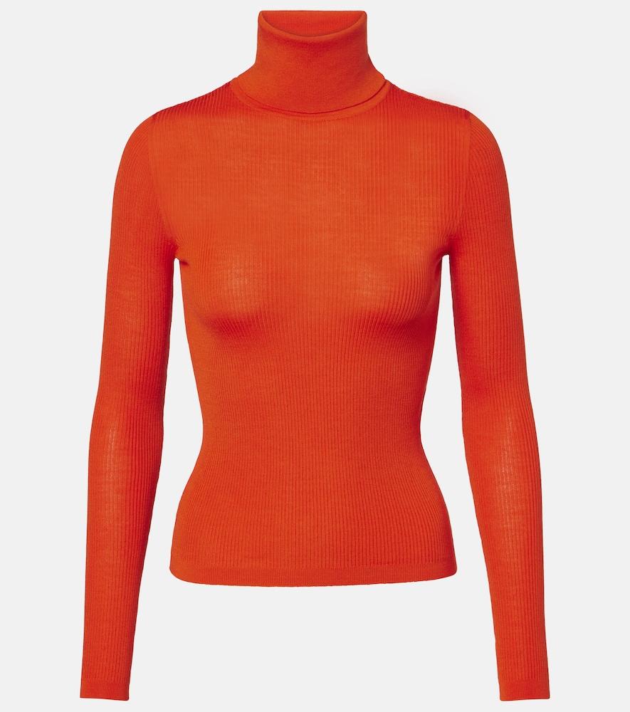 saint laurent wool, cashmere, and silk sweater