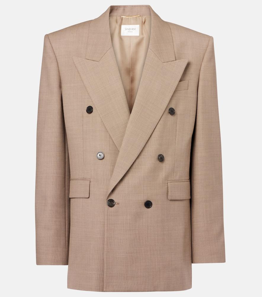 saint laurent wool blazer