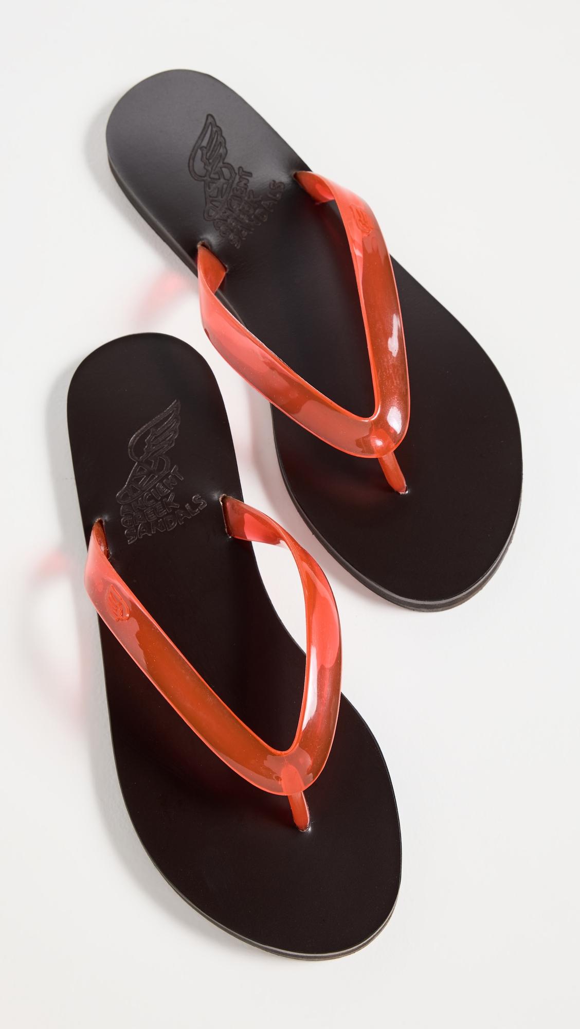 saionara jelly flip flops