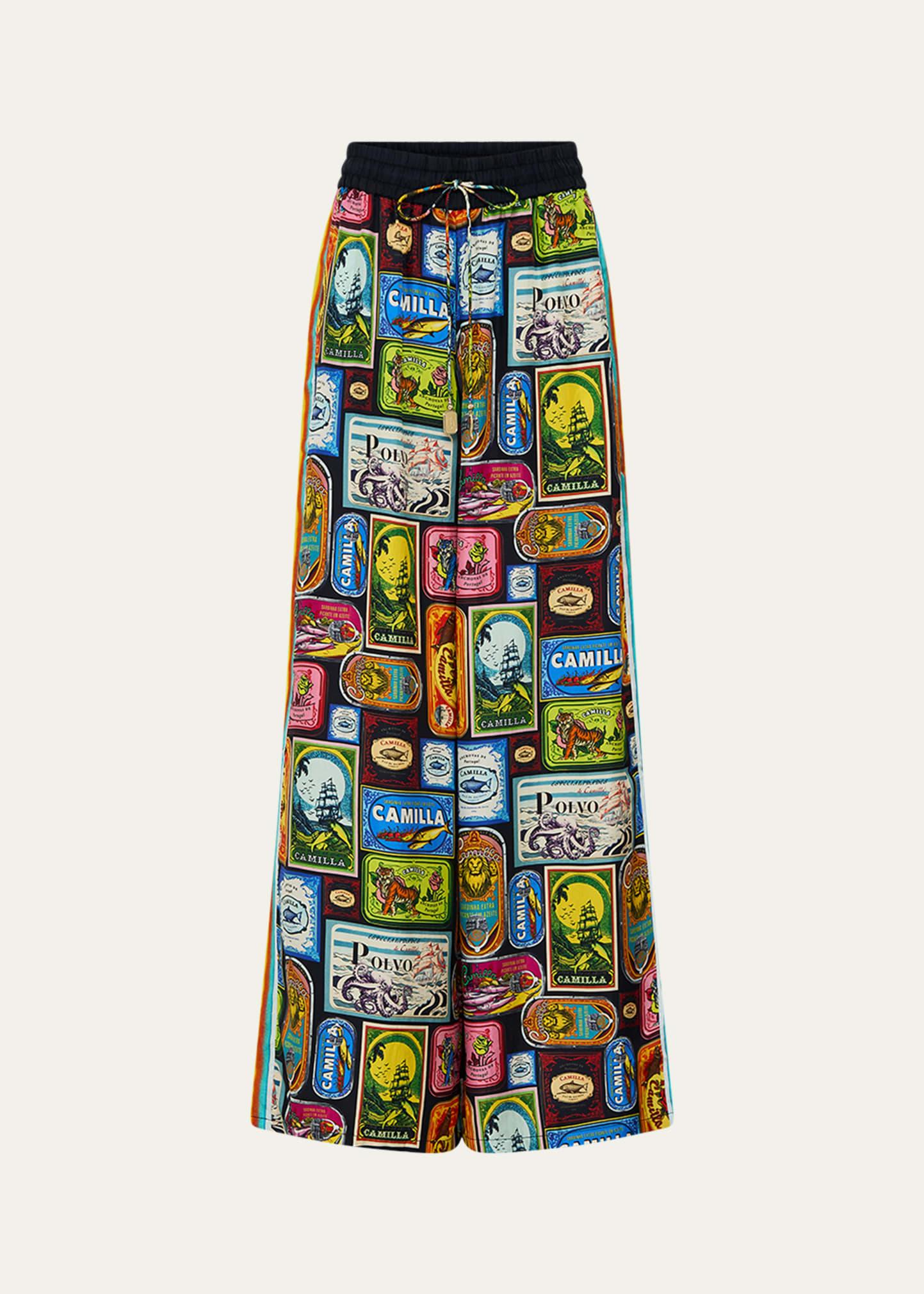 sal do mar straight-leg pants
