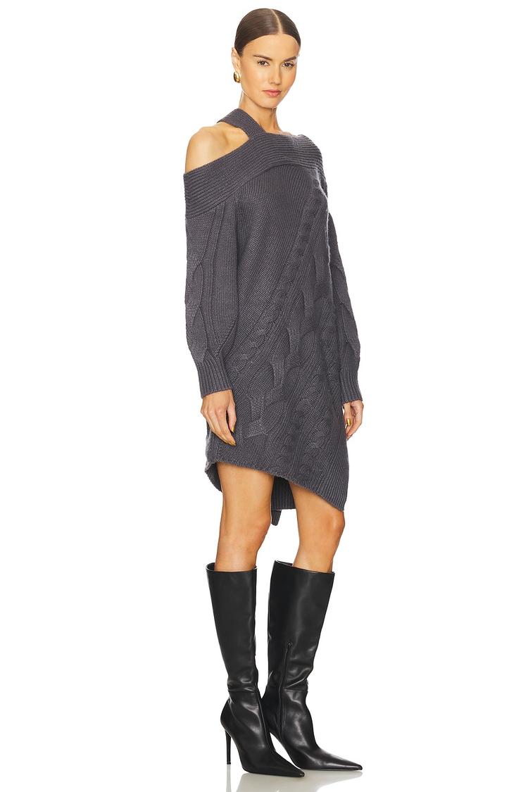 salem oversized knit dress