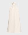 sam ruched halter mini dress