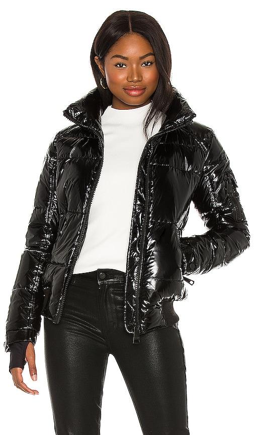 sam. freestyle bomber in black.