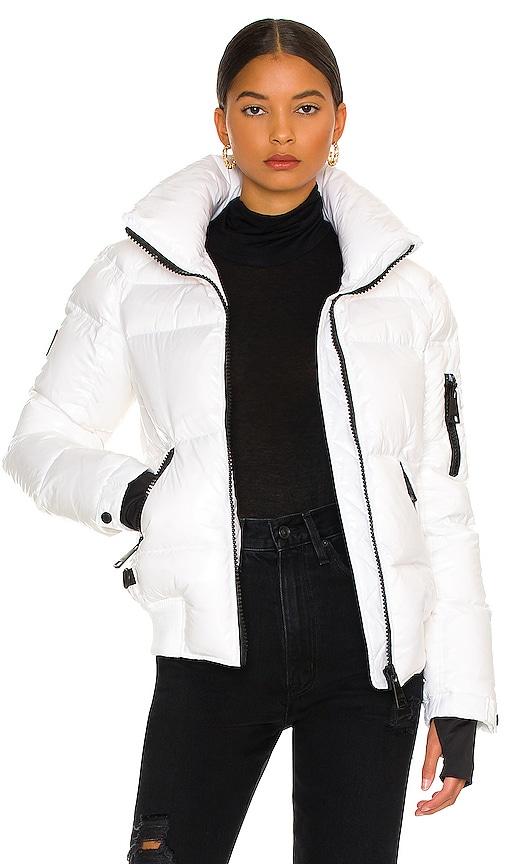 sam. freestyle bomber in white.