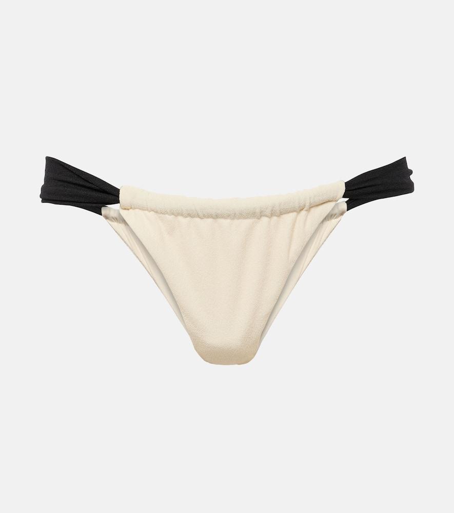 same 90s colorblocked bikini bottoms