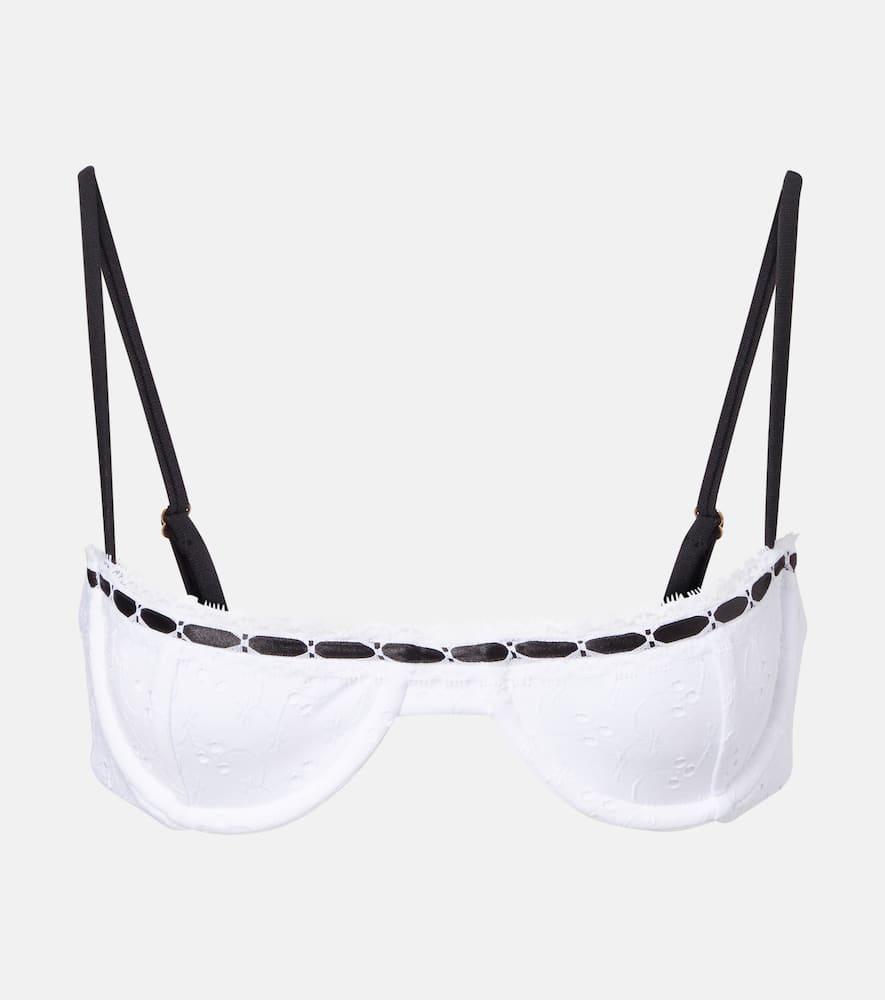 same broderie anglaise bikini top