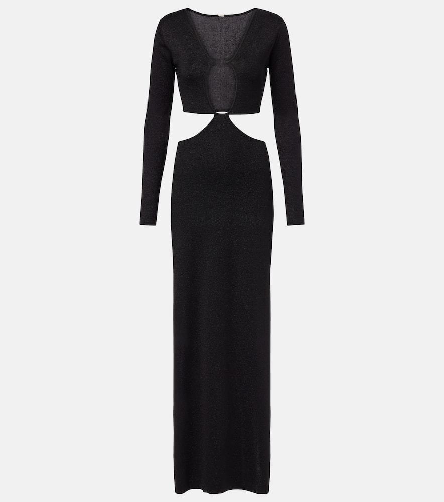 same cutout maxi dress