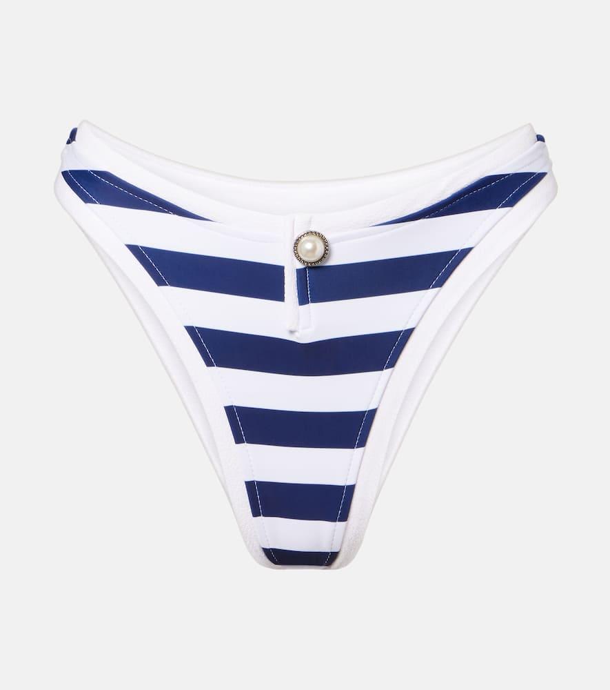 same grace striped bikini bottoms