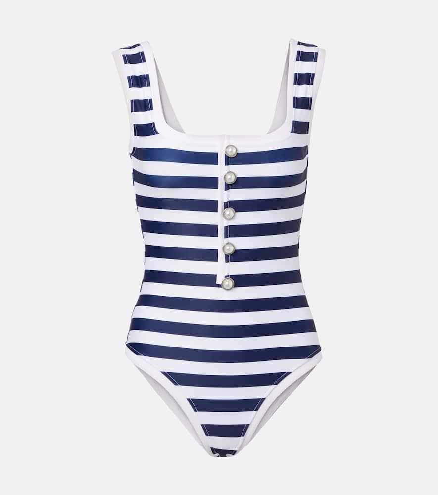 same grace striped swimsuit