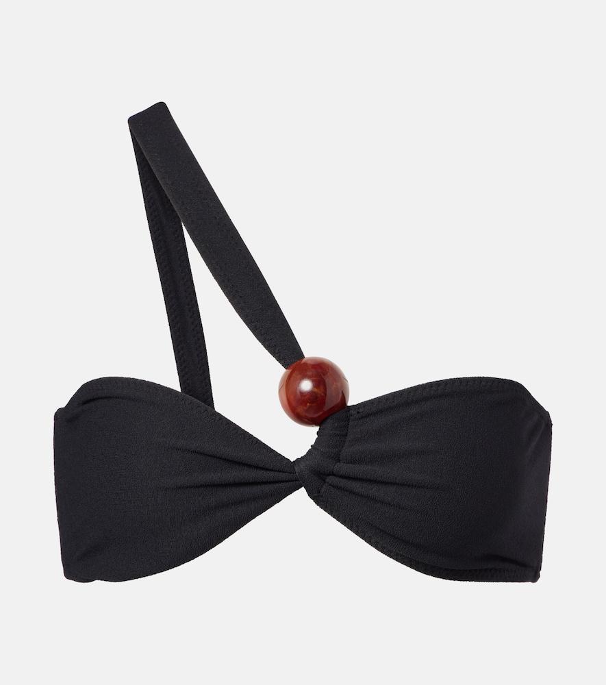 same marble gathered bikini top