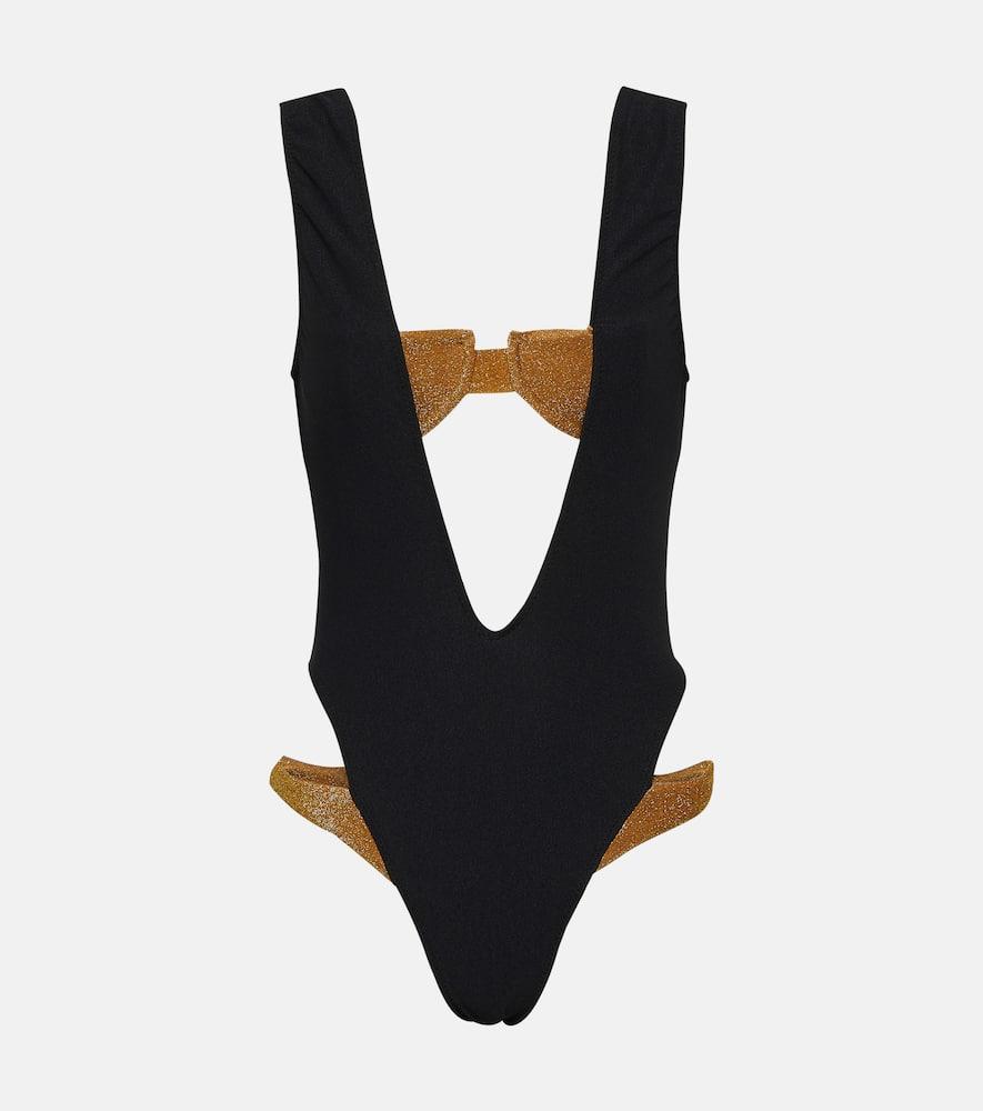 same v double layer swimsuit