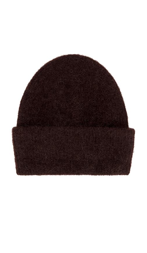 samsoe samsoe nor hat in brown.