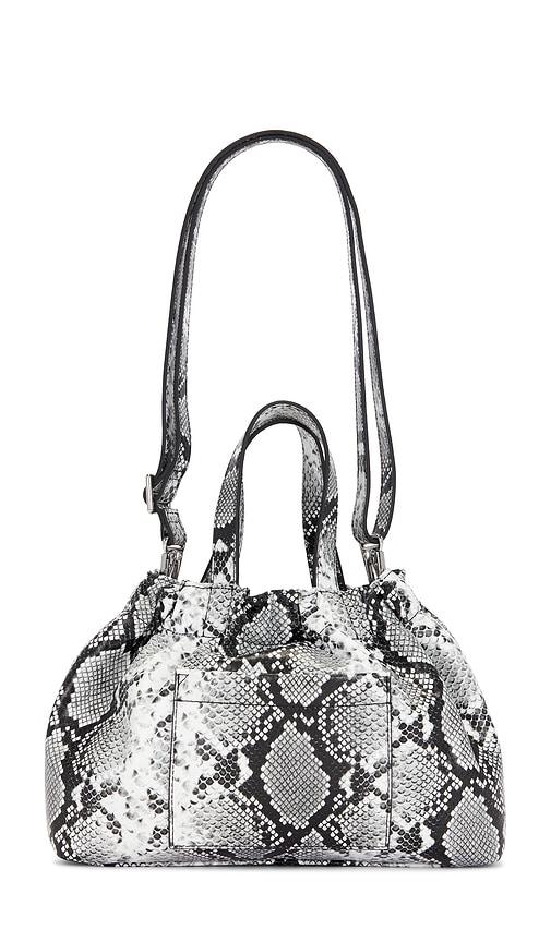 samsoe samsoe saemmi midi bag in black,white.