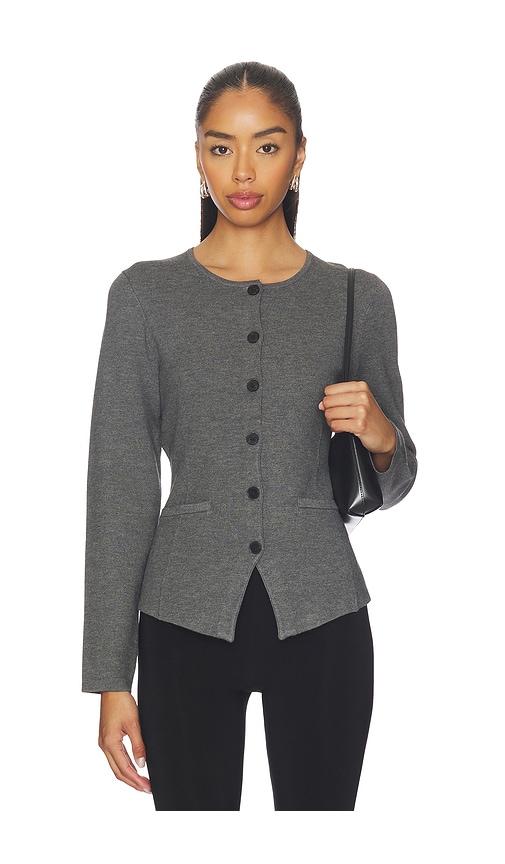 samsoe samsoe salula jacket in grey.