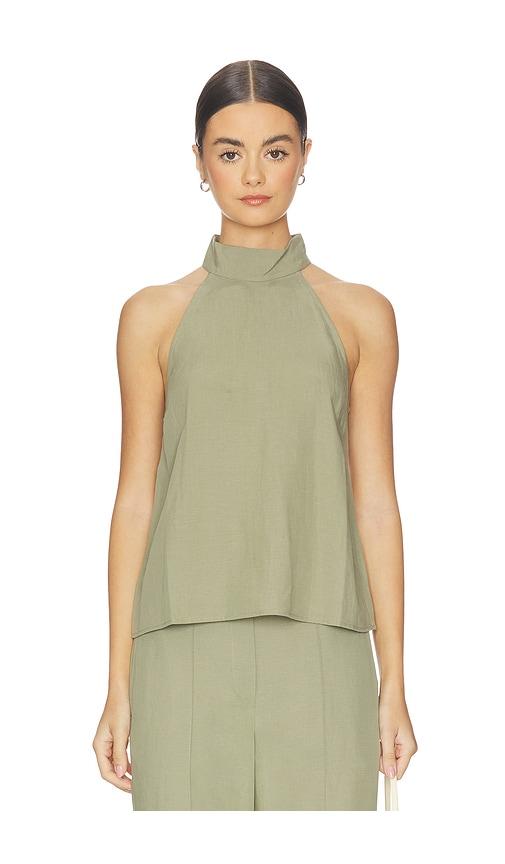 samsoe samsoe sarheos top in sage.