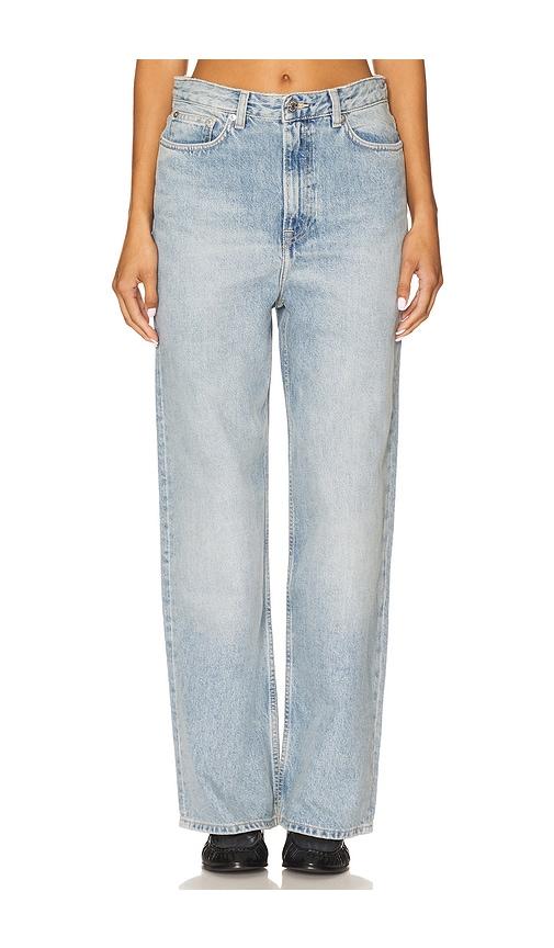 samsoe samsoe sashelly jeans in blue.