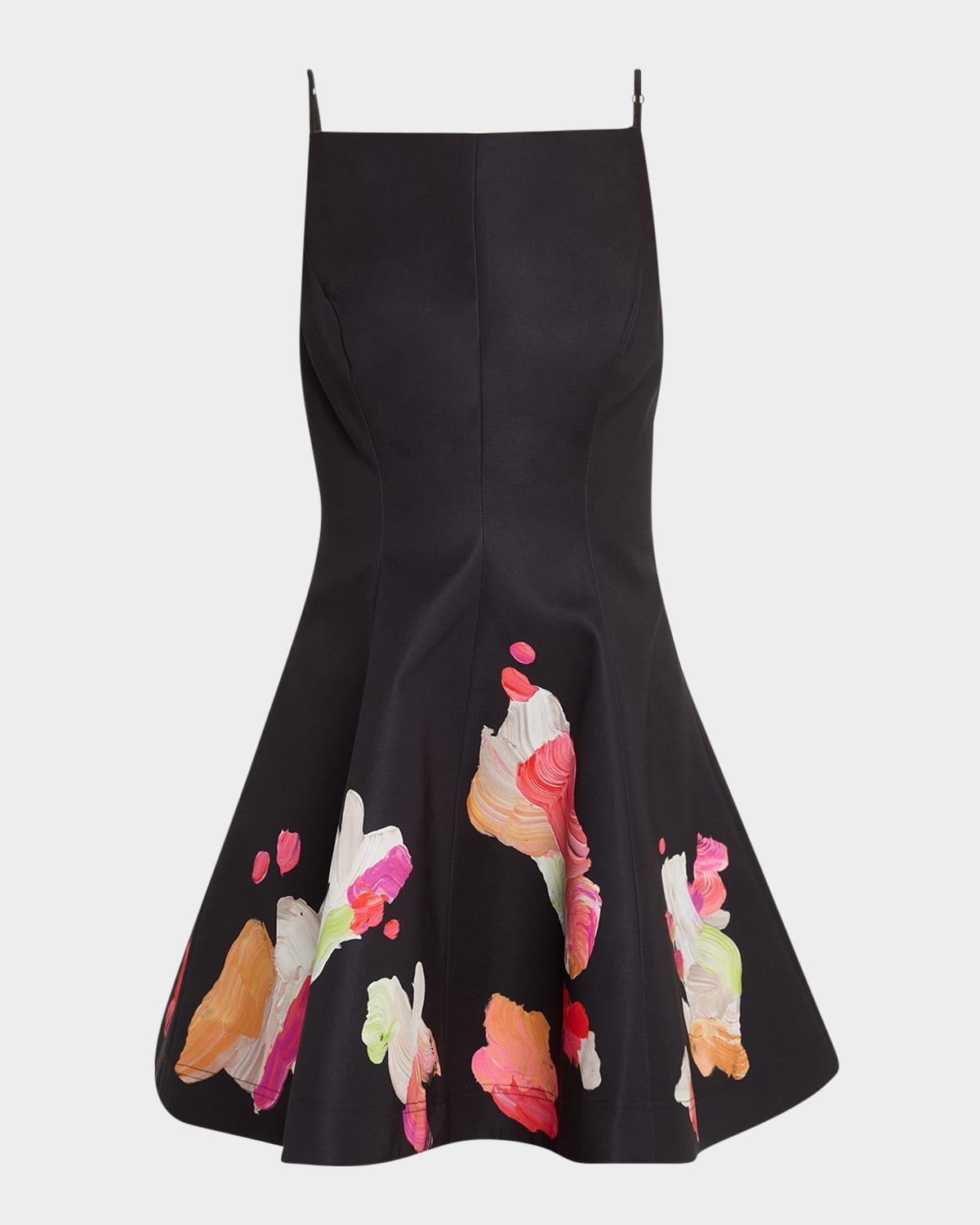 samstone a-line mini dress