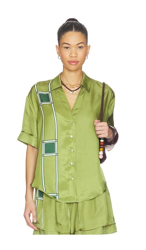 sancia the blaise shirt in green.