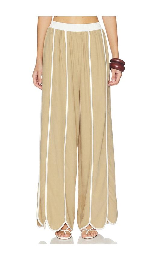 sancia the elayna pants in tan.
