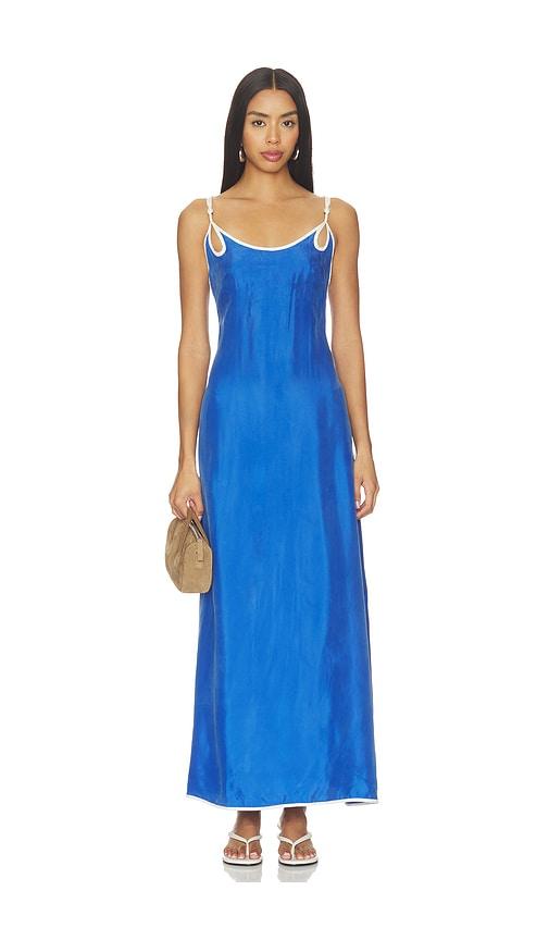 sancia the hayes dress in royal.
