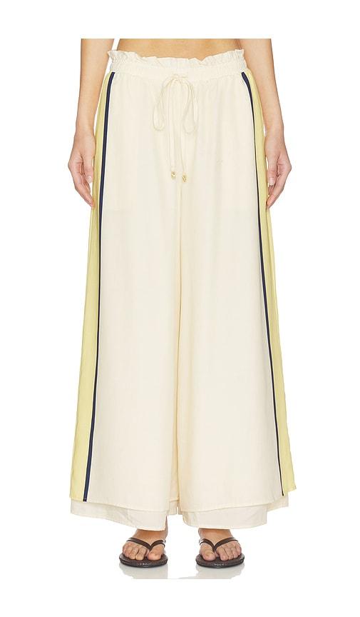 sancia the lilou pants in yellow.