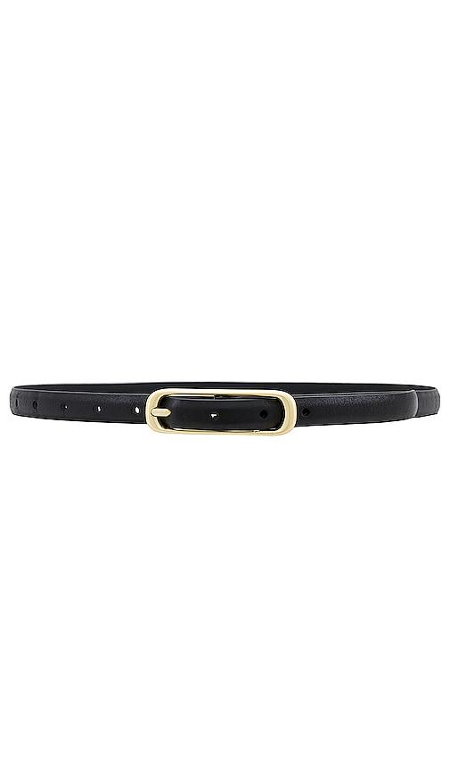 sancia the zaria belt in black.